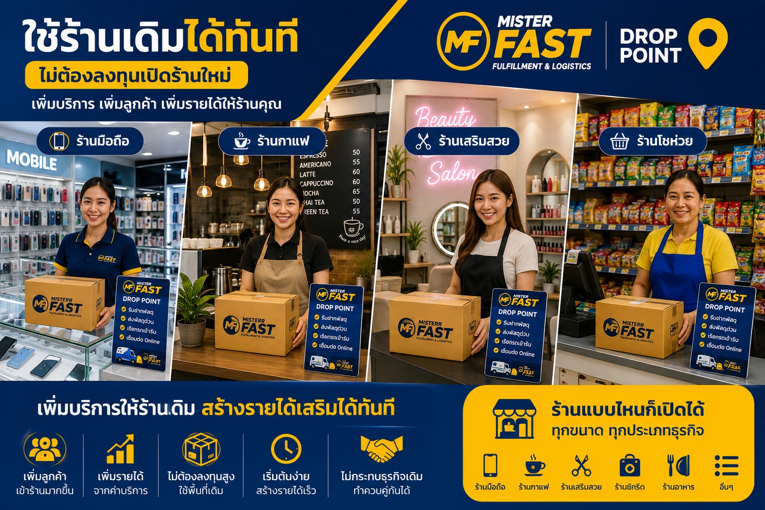 MISTER FAST Drop Point
